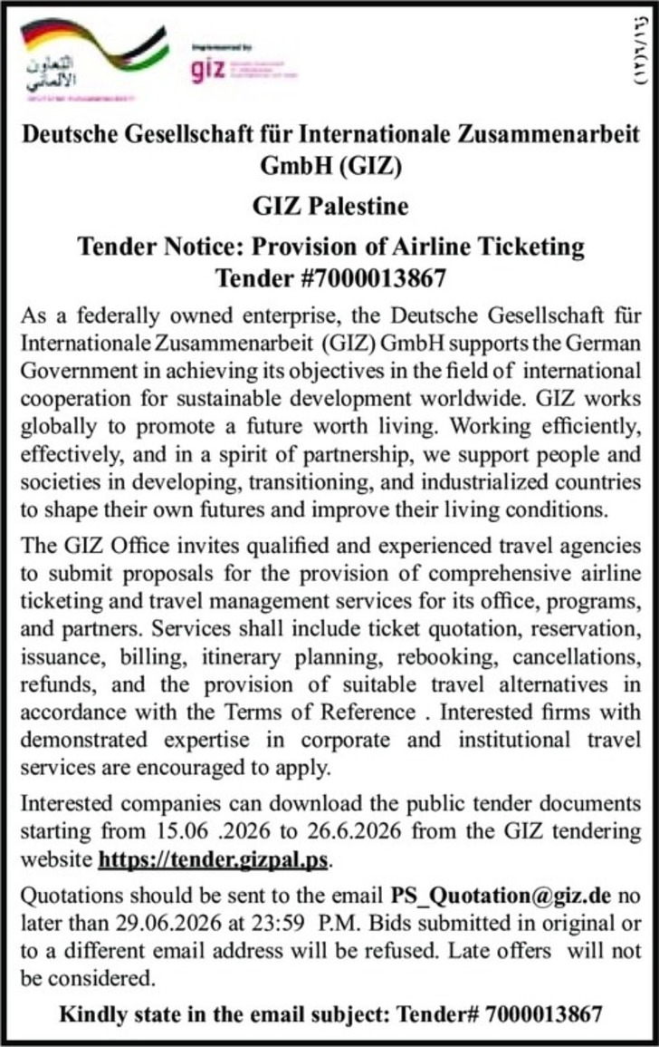 Provision of Airline Ticketing Provision of Airline Ticketing
