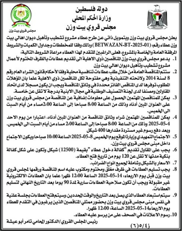 تشطيب وتأهيل ديوان اهالي بيت وزن تشطيب وتأهيل ديوان اهالي بيت وزن