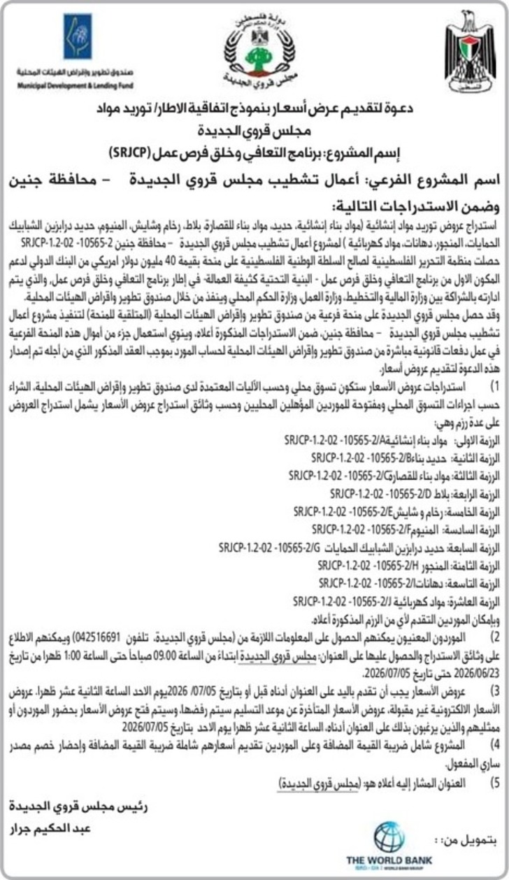 أعمال تشطيب مجلس قروي الجديدة أعمال تشطيب مجلس قروي الجديدة