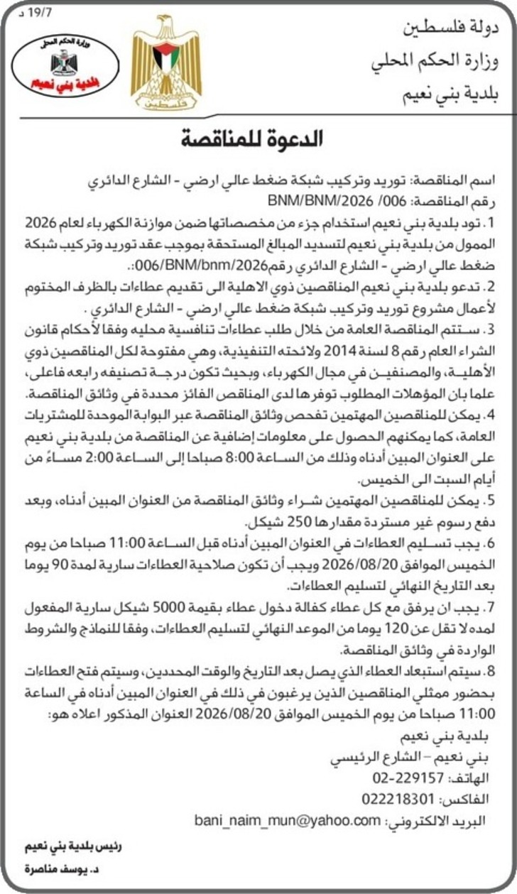 توريد وتركيب شبكة ضغط عالي ارضي توريد وتركيب شبكة ضغط عالي ارضي