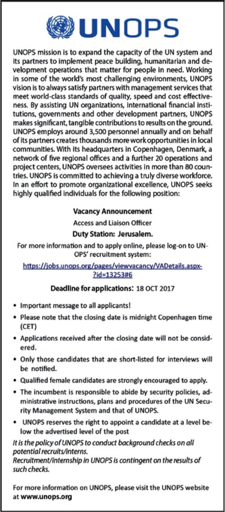 access and liaison officer 