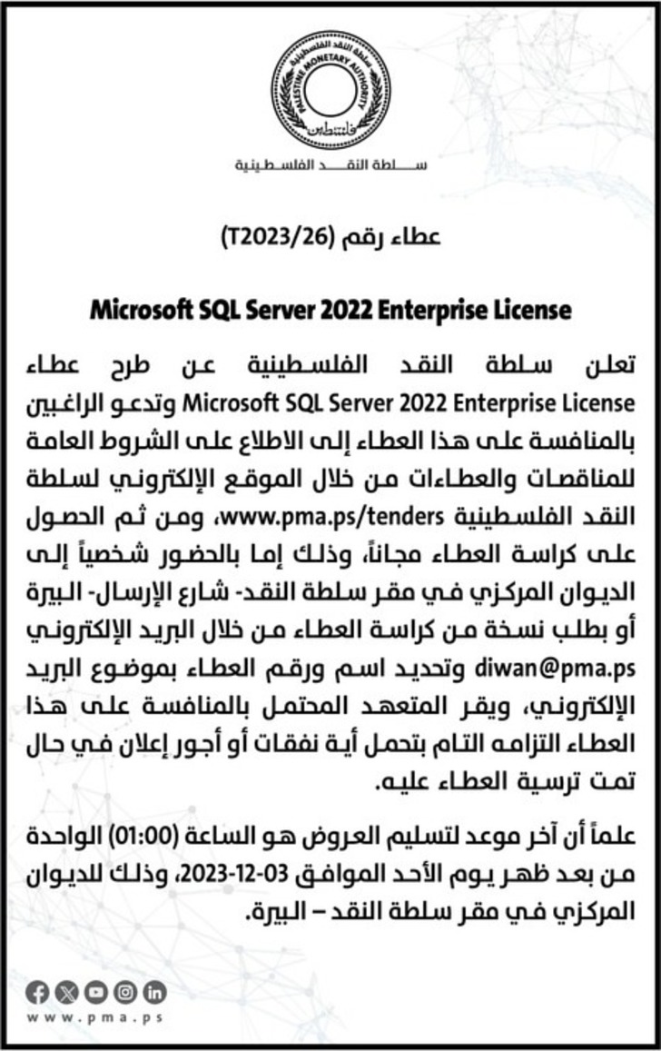 Microsoft SQL Server 2022 Enterprise License