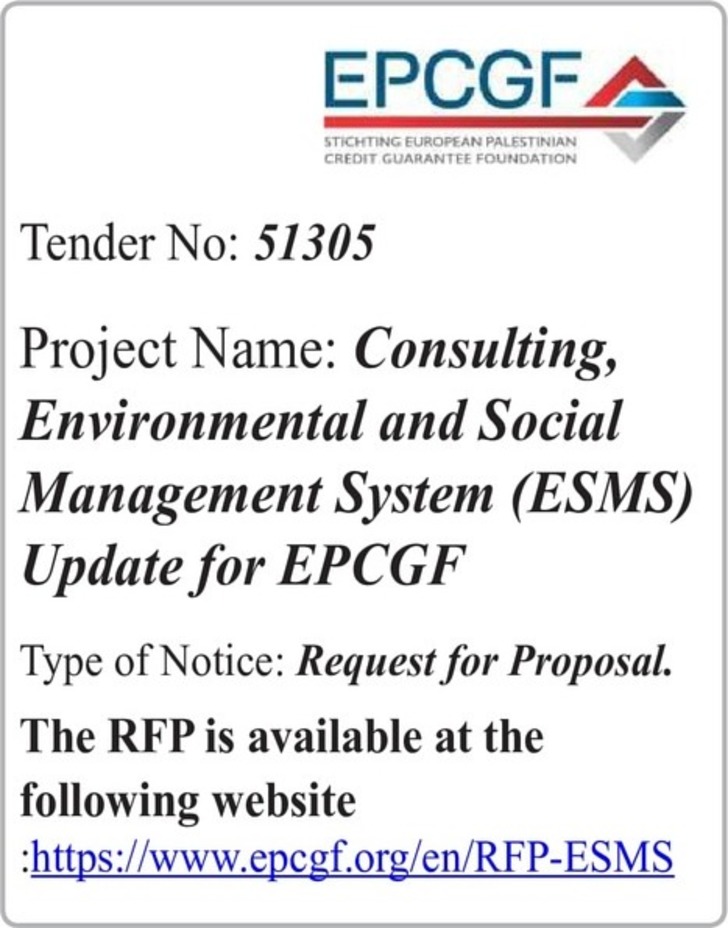 Consulting , Environmental and Social Management System ( ESMS ) Update for EPCGF