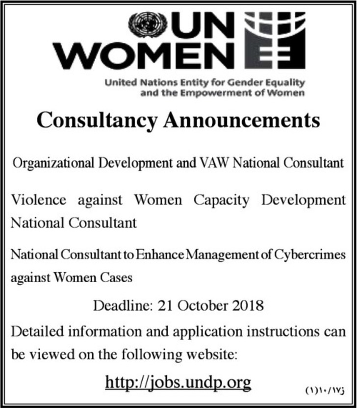 organization development and VAW national consultant 
