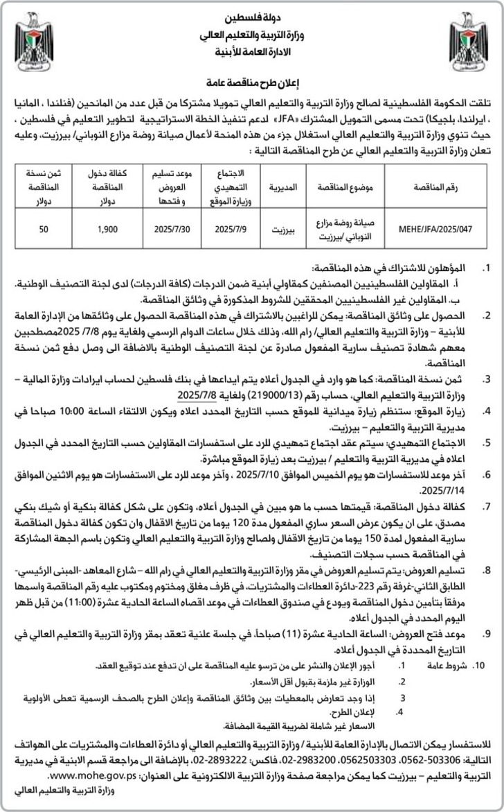 صيانة ابنية مدرسية