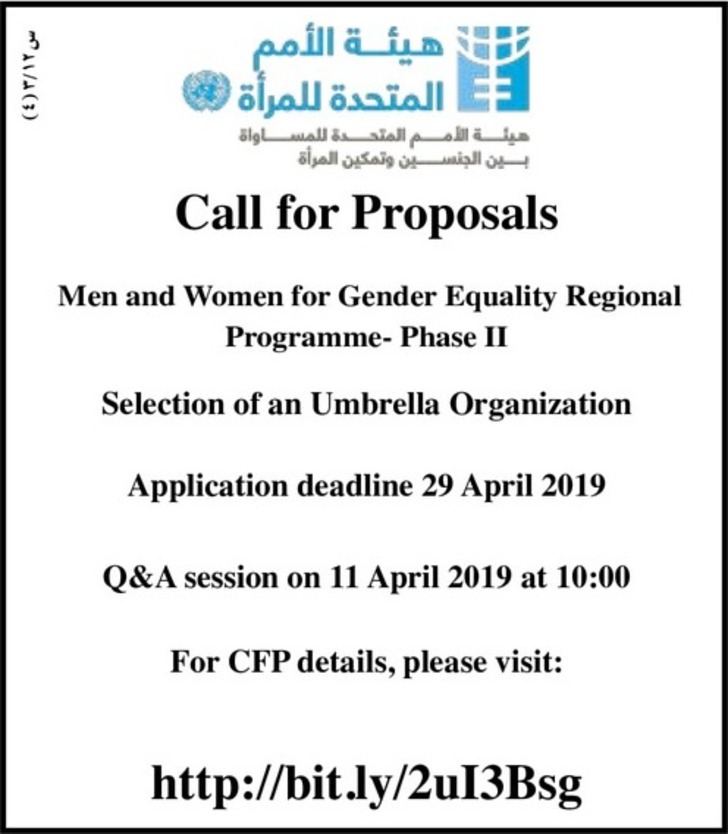 Men and Women for Gender Equality Regional Programme - Phase II