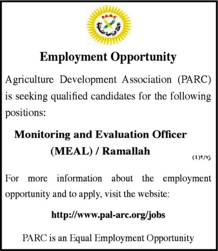 Monitoring and Evaluation Officer