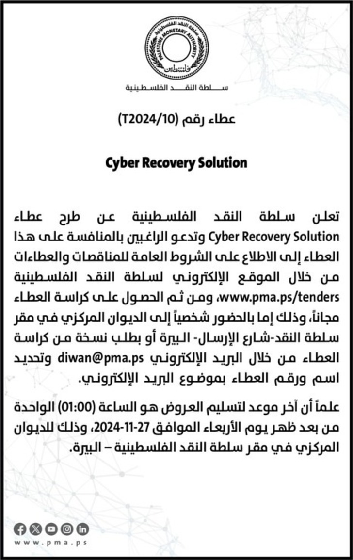 Cyber Recovery Solution