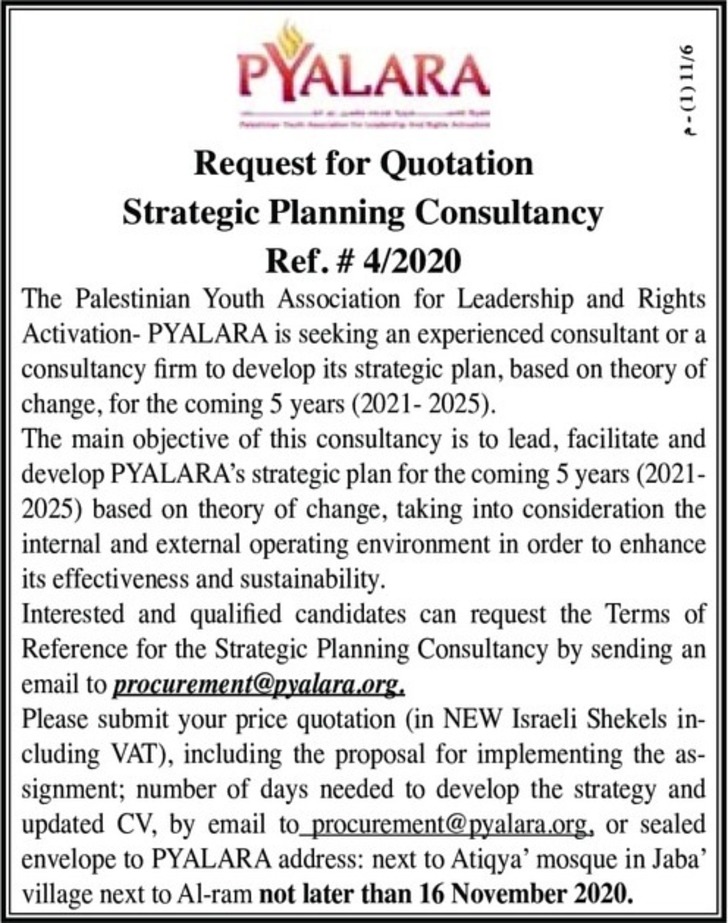 Strategic Planning Consultancy