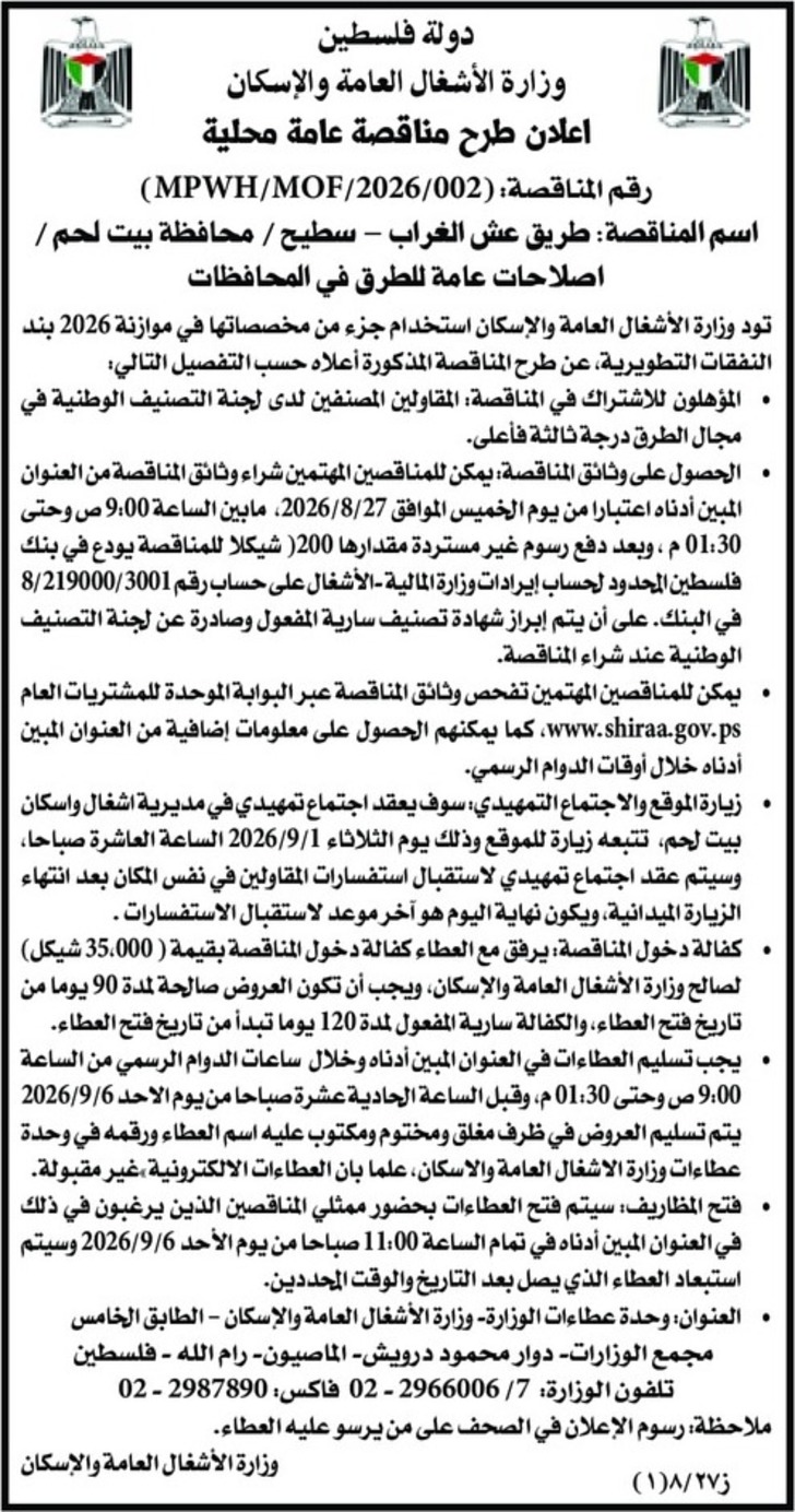 طريق عش الغراب - سطيح طريق عش الغراب - سطيح